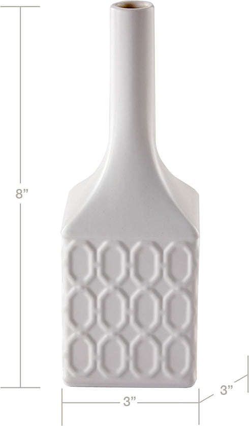 Vern Yip by SKL Home Lithgow Vase, White...