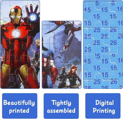 Generic NEILDEN Puzzles for Kids Ages 4-6 Toddler Puzzles for Kids 60 Pieces Puzzles in a Metal Box Educational Jigsaw Puzzles for Girls and Boys,...