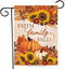 Faith Family Fall Decorative Small Garden Flag Autumn House Yard Outside Pumpkin Sunflower Maple Leaves Farmhouse Burlap Decor, Thanksgiving Relig...