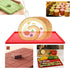 Baking Mat, Swiss Cake Roll, Luck Love Non-Stick Silicone Oven Pads Cake Roll Mat Baking Sheet, Multifunction Table Mat Anti-hot Pad Bakeware Baki...