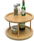 Lipper International 8302 Bamboo Wood 2-Tier 10" Kitchen Turntable...
