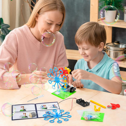 STEM Robotic Kits, Science Experiments Robot Building Kit for Kids 5-7 8-12, Electronic Engineering Projects for Girls, DIY Coding Robots for Boys...