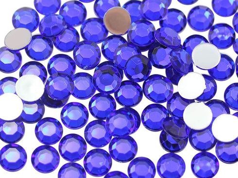 240PCS SS48 11mm Assorted Flat Back Acrylic Rhinestones Plastic Gems for Jewelry Making, Face Painting Cosplay Costume Embelishments...