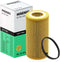 Oil Filter Fits Audi A3, A4, A4 Quattro, TT, TT Quattro; Fits Volkswagen Jetta Passat Beetle Rabbit Golf EOS GTI; Metal Free Replace HU719/6X | Pa...