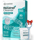 Retainer Cleaner Tablets -Persulfate Free- Invisalign cleaner Remove Odors Discoloration Stains & Plaque, 1 Month Supply, Night Guard Cleaner, den...