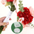 Floral Arrangement Kit with Green Floral Tape and Wire,26 Gauge Floral Stem Wire,22 Gauge Floral Wire,Boutonniere Pin for Bouquet Stem Wrap Floris...