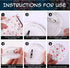 15 Pcs Acrylic Button Pin 2 Inches Photo Buttons Blank Pin Small Blank Clear Button Make Your Buttons Custom Button Pins Blanks with Clear Picture...
