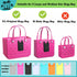 Phone Holder for Bogg Bag Accessories Inserts, Universal Hard ABS Plastic Phone Case Phone Holder for Simple Modern Bag & XL Bogg Bag, Insert Acce...