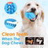Indestructible Squeaky Dog Balls Dog Toys for Aggressive Chewers Large Medium Breed, Tough Dog Chew Toys for Aggressive Chewers,Interactive Squeak...