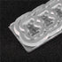 AKOAK 4 Pcs Silicone Nail Carving Mold Candy Bear Jelly Carving Geometric Model Phototherapy Glue Filling Mold DIY Nail Art Tools...