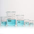 ULAB Scientific Glass Beaker Set with Magnetic Stir Bar Offered, 5 Sizes 50ml 100ml 250ml 500ml 1000ml, 3.3 Boro Griffin Low Form with Printed Gra...