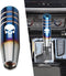 Pack-1 Gear Stick Shifter Knobs, Skull Aluminum Alloy Weighted Gear Lever, Metal Stick Shifter Handle for Most Automatic Manual Vehicle (Multicolo...