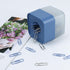 Magnetic Paper Clip Dispenser, Magnetic Paper Clips Organizer, 28mm, with 130 Paper Clip for School Home Office (Blue)...