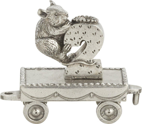 DANFORTH - Birthday Train Candleholder (2 - Mouse) - Handcrafted - Made in USA...