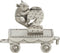 DANFORTH - Birthday Train Candleholder (2 - Mouse) - Handcrafted - Made in USA...