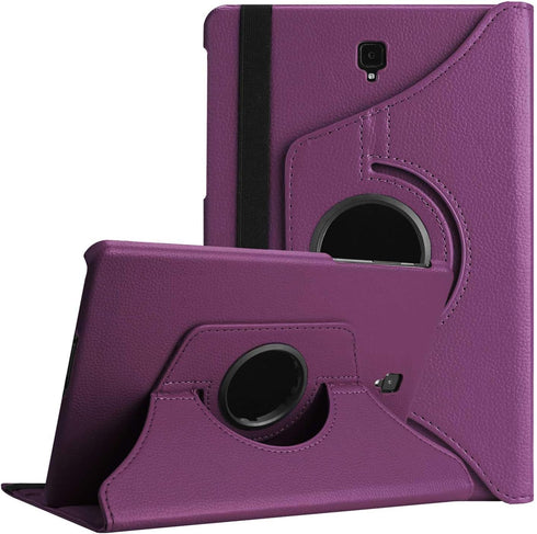 360 Degree Rotating Tablet Case Compatible with Samsung Galaxy Tab A 8.0 (2017 Release), Premium PU Leather Auto Wake/Sleep Stand Cover for Tab A ...