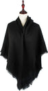 VIVIAN & VINCENT Soft Classic Luxurious Blanket Solid Color Square Scarf Wrap...