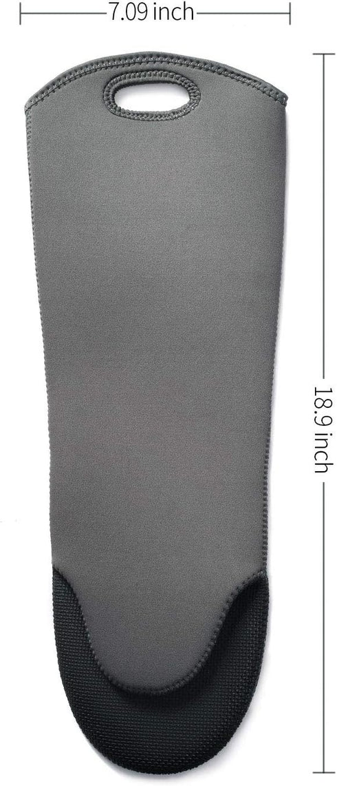1 PC Oven Mitt 4.5mm Neoprene Oven Glove Extra Long Non-Slip Heat Resistant - FUNLAVIE...
