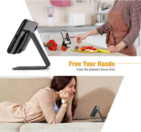ORIbox Cell Phone Stand, Stand for Office Desk, Aluminum Desktop Solid Desk Stand...
