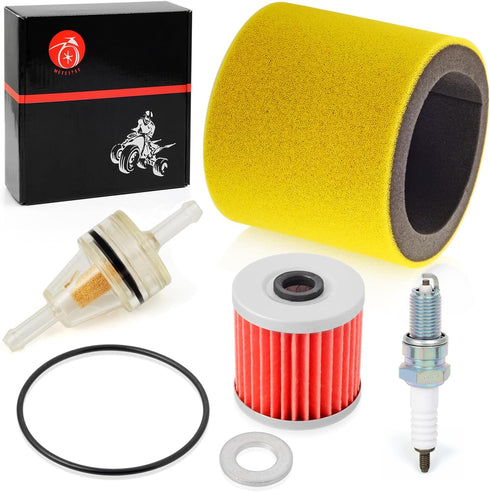 Air Filter Foam Oil Filter Spark Plug For Kawasaki Bayou 220 250 300 KLF220 KLF250 KLF300 C/B 2x4 4x4 1989-2011...
