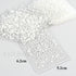 30 Pcs Flower Nail Art Stickers Spring Nail Stickers 5D Embossed White Floral Nail Decals with Glitter Designs Self Adhesive Nail Supplies for Wom...