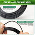 Riboud Bonsai Training Wire, Aluminum Bonsai Wire for Crafts 5-Size Starter Set- 1.0mm, 1.5mm, 2.0mm, 2.5mm, 3.0mm (161 feet Total, Black)...