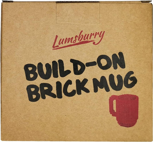 Build-on Brick Coffee Mug, Funny DIY Novelty Cup with Building Blocks Creative for Kids Men Women Xmas Birthday (Rose)...