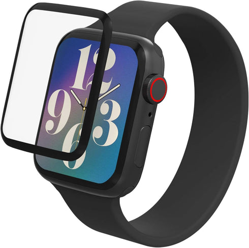 max Protection HD Screen Protection - 2 Pack - Hybrid Glass Screen Protector - Made for Apple watch 44 mm Series 6 / SE / 5/4, clear (990307900)...