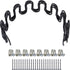 Antrader 16"(40cm) Couch Spring Repair Kit,4-Pack Upholstery Spring Clips for Furniture Couch Repair,Includes Screws and Clips,Black...