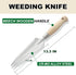 SUMIO Weeding Knife, Planting trowel, Digging Trowel, Hand Garden Transplanter, Trowel Knife, Dandelion Trowel, Root Digger, Propagating Trowel, W...