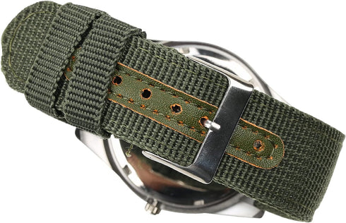 Gosasa Unisex Military Watches Sport Textile Nylon Strap Stylish Men Watch Luminous Fashion Watches Analog Display Quartz Waterproof Casual Wristw...