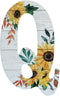 COLLECTIVE HOME - 12" Wood Letters for Wall Decor, Rustic Wall Sign, Decorative Hanging Alphabet Signs, House Number, Decorations for Wedding Birt...