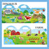 NIDEZON Sticker Activity Books Set for Toddlers, Reusable Sticker Book for Kids, Window Clings Educational Stickers Toy Birthday Gifts for Kids Ch...