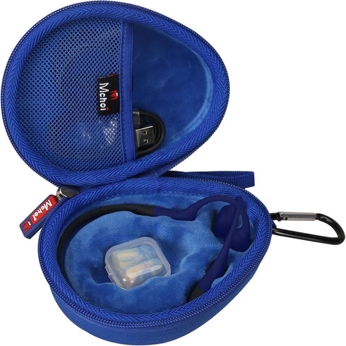 Mchoi Hard Case Suitable for Aftershokz Aeropex/Aftershokz Titanium Mini/Aftershokz Air/Aftershokz Openmove/Openrun Pro, Open-Ear Wireless Bone Co...
