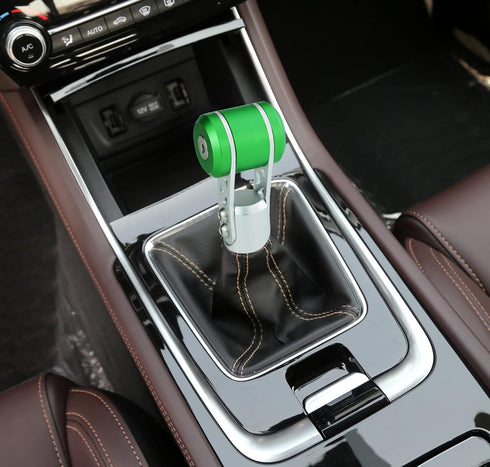 Abfer Green Shift Knob Car Aluminum Alloy T Handle Shifter Gear Lever Head Fit for Most Manual Vehicle...
