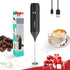 HAUSHOF Powerful Rechargeable Milk Frother, Handheld USB Type-C Electric Foam Maker for Coffee Latte, Cappuccino, Mocha, Macchiato, Frappe and Pro...