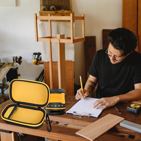khanka Hard Case Replacement for DEWALT Jobsite (DCR008) USB-C Rechargeable Bluetooth Speaker(Case Only)...