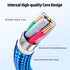 Apple MFi Certified 3 Pack iPhone Charger 10ft, Long Lightning Cable Durable Nylon Braided iPhone Charging Cable 10 Foot, Fast iPhone Cord for iPh...