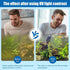 Replacement Media for UV-C Aquarium Filter, Fish Tank Filter Replacement Parts, Including 1 x 3W UV-C Light Tube...