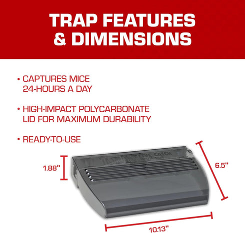 Tomcat Multi-Catch Mouse Trap, 1 Trap...