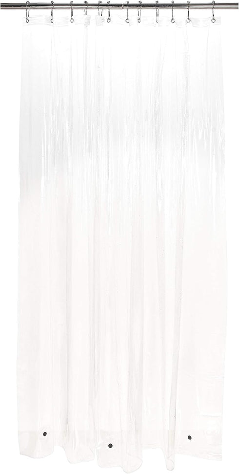 Bath Bliss Premium Shower Curtain Liner in Clear...