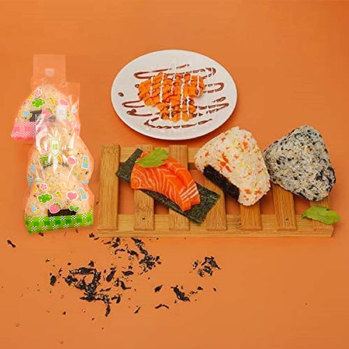 Onigiri Mold And Wrappers Set, 2 Sushi Mold + 100 Disposable Onigiri Wrappers + Sealing Tapes For Rice Ball Maker/Rice Ball Wrapper...