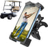 Universal Golf Cart Phone Holder, Adjustable Bike Phone Mount Bike Phone Holder for Handlebars Compatible with iPhone14,13,12,11, Pro Max ,Samsung...