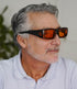 BLUELESS Fitover Glasses for Computer Blue Blocking with Orange Tinted Sleep Glasses, Black...