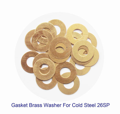 20 pcs EDC Pocket Knife Brass Washer Gasket for Cold Steel 26 SP, Pivot Pin Washers Meson Shim Gasket Replacement,Folding Knives Cushion Pad Ring ...
