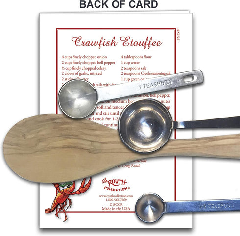 Louisiana Christmas Card with Recipe - Crawfish Revolution...