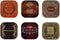 Jane Austen Books Coaster Set- 6 Piece Wood Coaster Set...