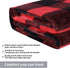 PiccoCasa Pet Dog Blanket, Flannel Fleece Puppy Blanket Plaid Plush Warm Rug Blankets for Small-Medium Dogs Cats Sleeping Mat, 30 x 40 Inches, Sca...
