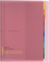 Maruman F584-08 Loose Leaf Binder, A4, Session, 30 Holes, Pink...