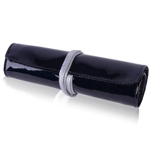 SHANY Vegan Makeup Brushes - LUNA - 6 PC Double Sided Travel Make up Brushes with 12 unique Bristles - with Brush storage Pouch - Synthetic...